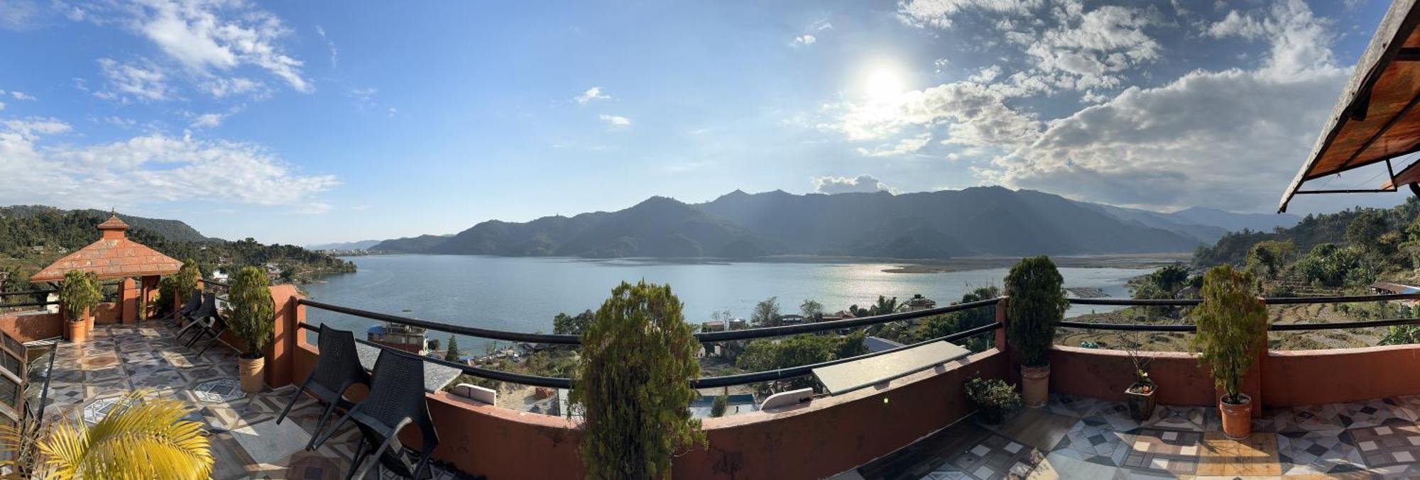 Nar-Bis Hotel Pokhara Exterior photo