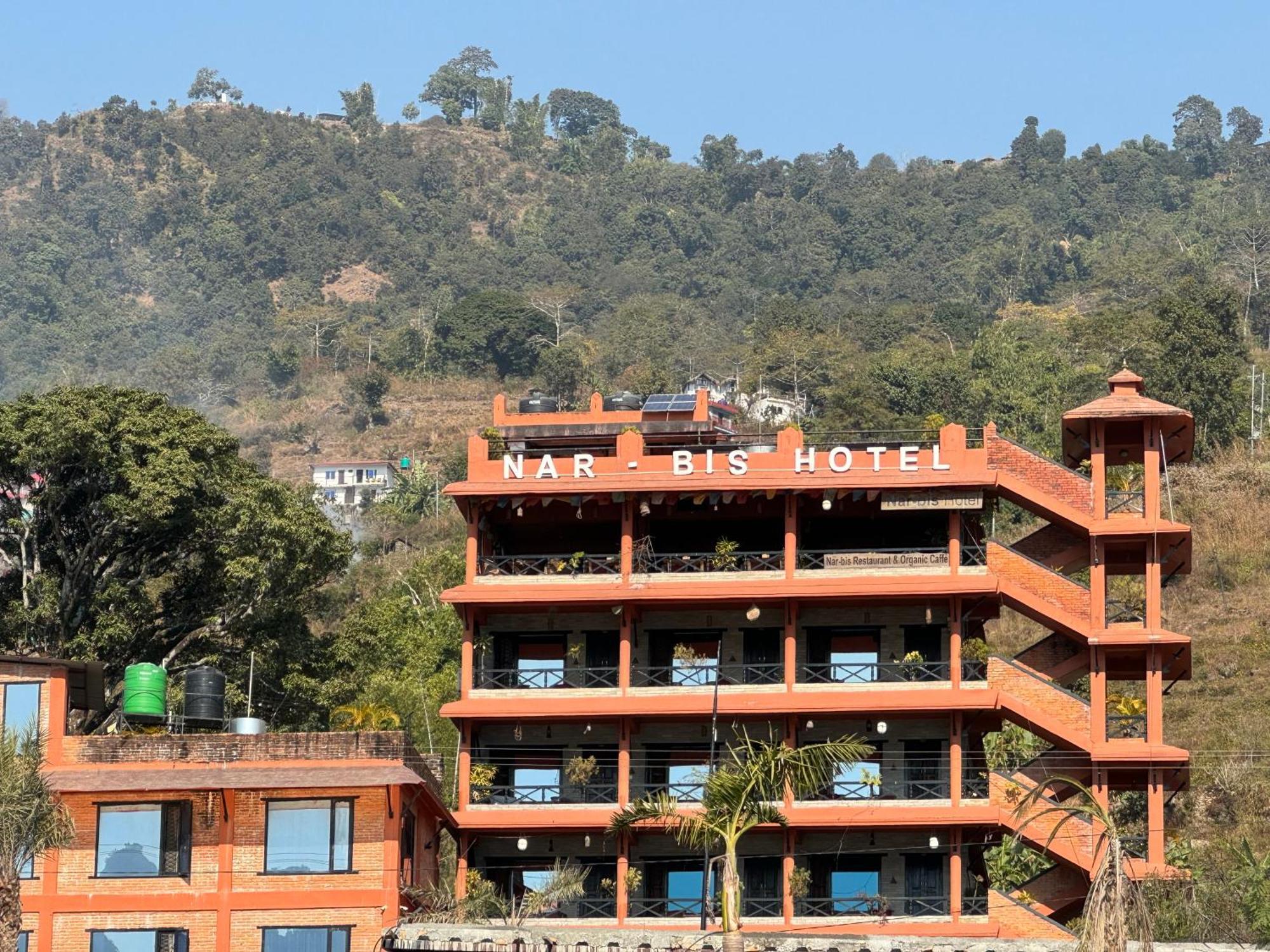 Nar-Bis Hotel Pokhara Exterior photo